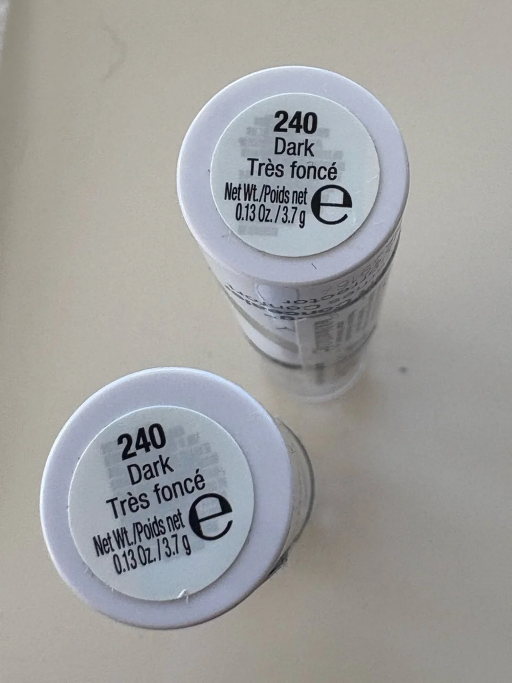 NWT 2 Almay Skin Perfecting Comfort Concealer #240 Dark